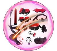 WreGmgg Kit De Entrenamiento De Fuerza Multifuncional De 12 Piezas para Hombres Y Mujeres, Incluyendo Entrenador De Cadera - Q (Rojo)