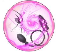 WreGmgg Palo De CompresióN AeróBico Puntuado Negro, Palo De Entrenamiento Inflable para El Hombre Y Las Mujeres-Esc12f05-Q