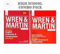 Wren and Martin English Grammar and Composition (Regular Edition) + Key to Wren and Martin English Grammar & Composition - COMBO PACK