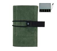 Wrench Roll Up Pouch - 6 Compartments Portable Foldable Canvas Pouch, Wrench Organizer Roll Up | Motorcycle Tool Rolls | For Electrician Mechanic Carpenter Men Garage Truck Car Garden Maintenance