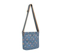 Wrendale Designs - Bolsa cruzada de vaca "Farmyard Friends", Blue, Standard