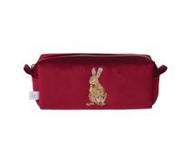 Wrendale Designs - Bolsa de brochas de maquillaje bordada "Golden Hour"