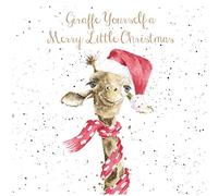 Wrendale Designs by Hannah Dale - A Merry Little Christmas - Juego de cajas de tarjetas de Navidad - Paquete de 8