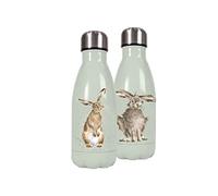 Wrendale Designs by Hannah Dale - Botella de agua reutilizable con liebre y abeja - 260 ml