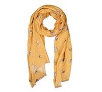 Wrendale Designs by Hannah Dale - Bufanda - 70 x 190 cm, Amarillo - Woodlanders, 70cm x 190cm