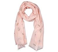Wrendale Designs by Hannah Dale - Bufanda - 70 x 190 cm, Rosa - Ratón, 70cm x 190cm