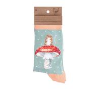 Wrendale Designs by Hannah Dale He's a Fungi' Mouse - Calcetines, Es un hongo, 4-7
