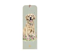 Wrendale Designs by Hannah Dale - Marcapáginas con diseño de perro Golden Moments - 50 mm x 150 mm