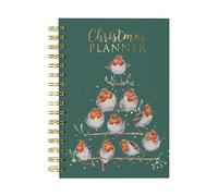 Wrendale Designs by Hannah Dale Rockin' Robin - Planificador de Navidad - 210 mm por 170 mm