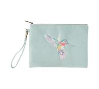 Wrendale Designs by Hannah Dale Wisteria Wishes - Bolsa bordada con diseño de colibrí