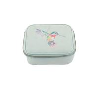 Wrendale Designs by Hannah Dale Wisteria Wishes - Estuche para accesorios bordado con diseño de colibrí