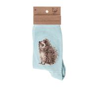 Wrendale Designs - Calcetines de erizo, azul celeste, M