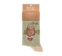 Wrendale Designs Calcetines de búho de Treetops, multicolor, 4-7