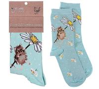Wrendale Designs - Calcetines, gris, Talla única
