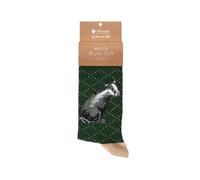 Wrendale Designs - Calcetines para hombre The Country Gent' Badger, multicolor, 7-11