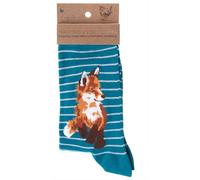 Wrendale Designs - Calcetines, zorro, Taille unique