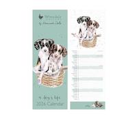 Wrendale Designs - Calendario delgado 2026 de A Dog's Life'