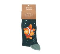 Wrendale Designs Clowning Around' Fish - Calcetines para hombre