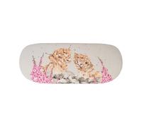 Wrendale Designs - Funda para gafas Just for Moo' Highland Cow, multicolor, 160mm x 35mm x 60mm
