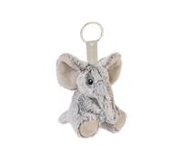 Wrendale Designs - Llavero de peluche de elefante Winnie, gris, 110mm x 95mm x 75mm