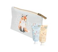 Wrendale Designs - Mini bolsa de regalo para crema de manos Meadow' Rabbit and Fox, Blue
