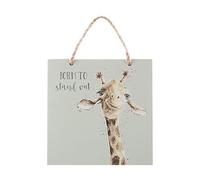 Wrendale Designs - Placa de madera con texto "Born To Stand Out"