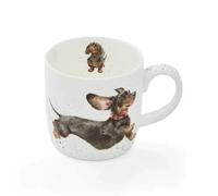 Wrendale Designs Portmeirion That Friday Feeling Dachshund Dog - Taza (0,3 L)