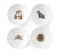 Wrendale Designs Royal Worcester - Juego de 4 cuencos de 6 pulgadas
