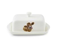 Wrendale Designs Royal Worcester Wrendale Deigns Butter Dush Cow", color blanco