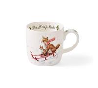 Wrendale Designs Royal Worcester Wrendale Deigns - Taza (0,3 L), diseño de zorro, multicolor