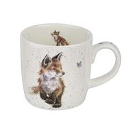 Wrendale Taza de cerámica Born to Be Wild Fox