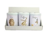 Wrendale Tea, Coffee and Sugar Cannisters