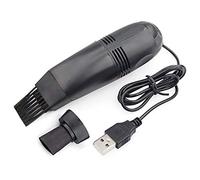 Wresetly 1 juego de mini USB limpiador de ordenador aspiradora teclado cepillo