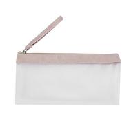 Wresetly 1 nueva papelería transparente matorral lápiz bolsa coreano estudiante lápiz Oficina y suministros, Al azar