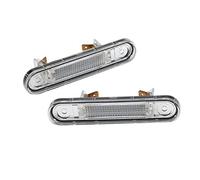 Wresetly 1 par de luz de placa de matrícula LED adecuado para - W124 W201 W202 luz de placa de matrícula de coche
