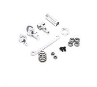 Wresetly 1 Unidades Dirección Embrague Asamblea Dirección Servo Sparer Actualización Piezas para 144001 1/14 RC Coche, Plata Colores 5 Unidades