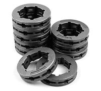 Wresetly 10 piñones de 3/8 pulgadas 7T 22 mm para motosierra 266 268 272 280 285 288 355 362 372XP 380 385XP