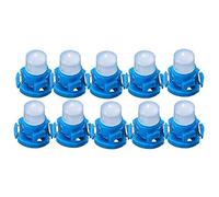 Wresetly 10 unidades coche tablero instrumento base luz lámpara T4.2 COB coche esquina tablero bombilla DC12V lámpara