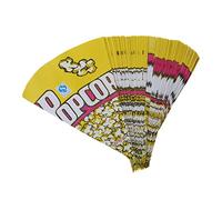 Wresetly 100 bolsas de papel para palomitas de maíz, tamaño S