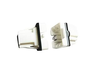 Wresetly 2 hebillas de asiento trasero 1609267180 para Citroen para Peugeot 301 208 C3 C4 C- Elysee
