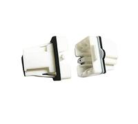 Wresetly 2 Piezas de Hebilla del Asiento Trasero 1609267180 para para de VehíCulo 301 208 C3 C4 C- Elysee