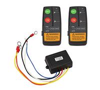 Wresetly 24V 50Ft Auto sin Consola Control Remoto Cabrestante Manual del Coche Consola del Botón Transmisor para Coche ATV SUV Camión