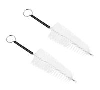 Wresetly 2pcs Universal Boquilla Cepillo de Limpieza Nylon para Trombón Trompeta, Trompeta, Cuerno Francés Instrumento de Viento