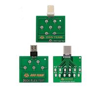 Wresetly 3 unidades - USB Dock Flex Test Board para 12 11 Android Phone U2 batería Power Carga Dock Flex Test Tool