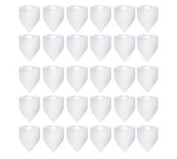 Wresetly 30 Piezas Bandanas para Mascotas en para SublimacióN Transferencia de Lavable DIY TriáNgulo Bufanda para Perro Baberos PañUelo para Perros Gatos