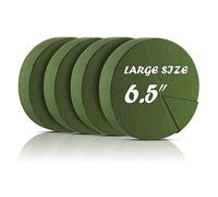 Wresetly 4 bloques de espuma de flores, de 6,5 pulgadas, para flores artificiales, para flores de pasillo de boda, decoración de fiesta