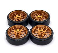 Wresetly 4 llantas de metal duro para neumáticos de deriva 284131 K969 K989 P929 Mini-Z 1/28 RC Car Upgrades Piezas, 1