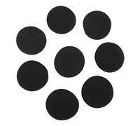 Wresetly 4 Pares 60 mm reemplazo de Almohadilla de Espuma de Auriculares de Orejas Fundas para Auriculares de Color Negro