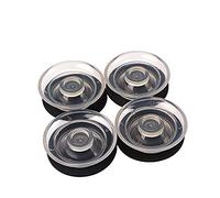 Wresetly 4 Piano Ruedas Pinzas con Sturdy Rodamiento de Carga para Piano Vertical