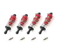 Wresetly 4 unidades de metal amortiguador de choque para 1603 SG1603 UD1601 UD1603 UD1604 UD1607 1/16 RC Auto Upgrade Partes Accesorios